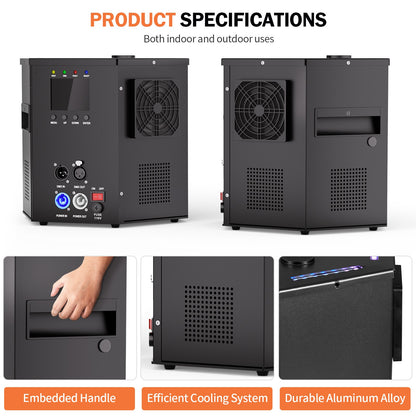 1200W RGB LED Cold Spark Machine