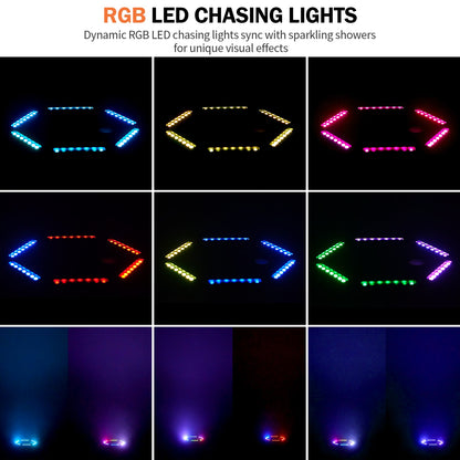 1200W RGB LED Cold Spark Machine