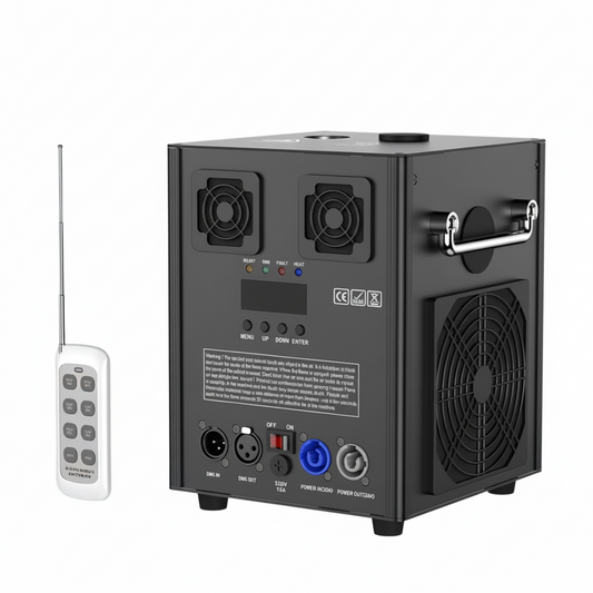 700W Cold Spark Machine Black