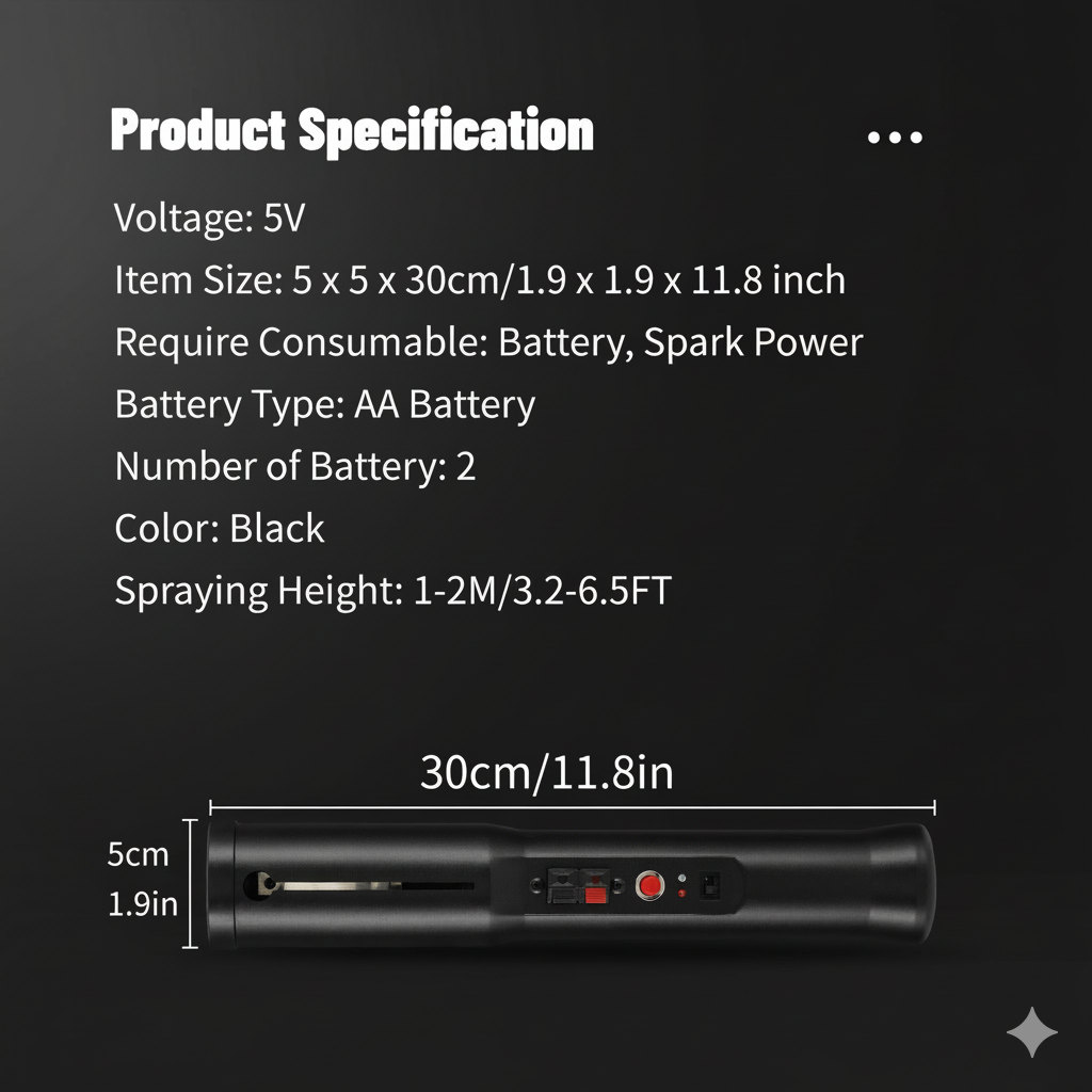 Hand-Held Cold Sparklers