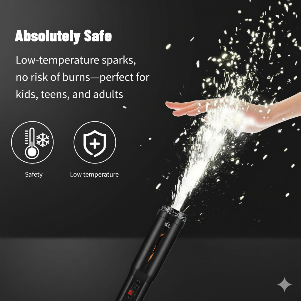 Hand-Held Cold Sparklers