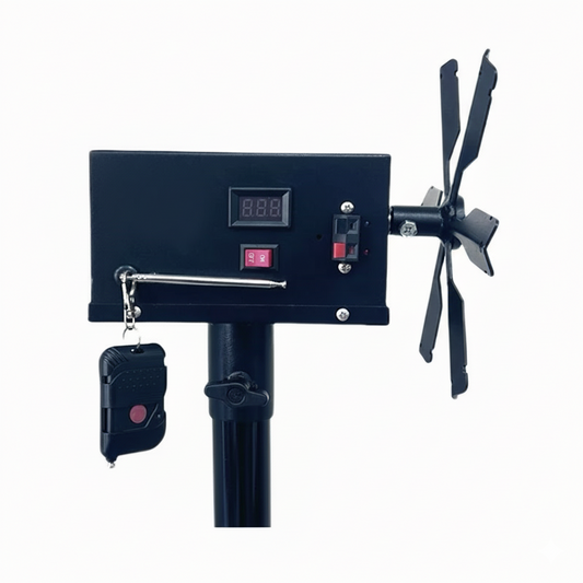 Single-Wheel Rotating Cold Fountain Machine with Remote